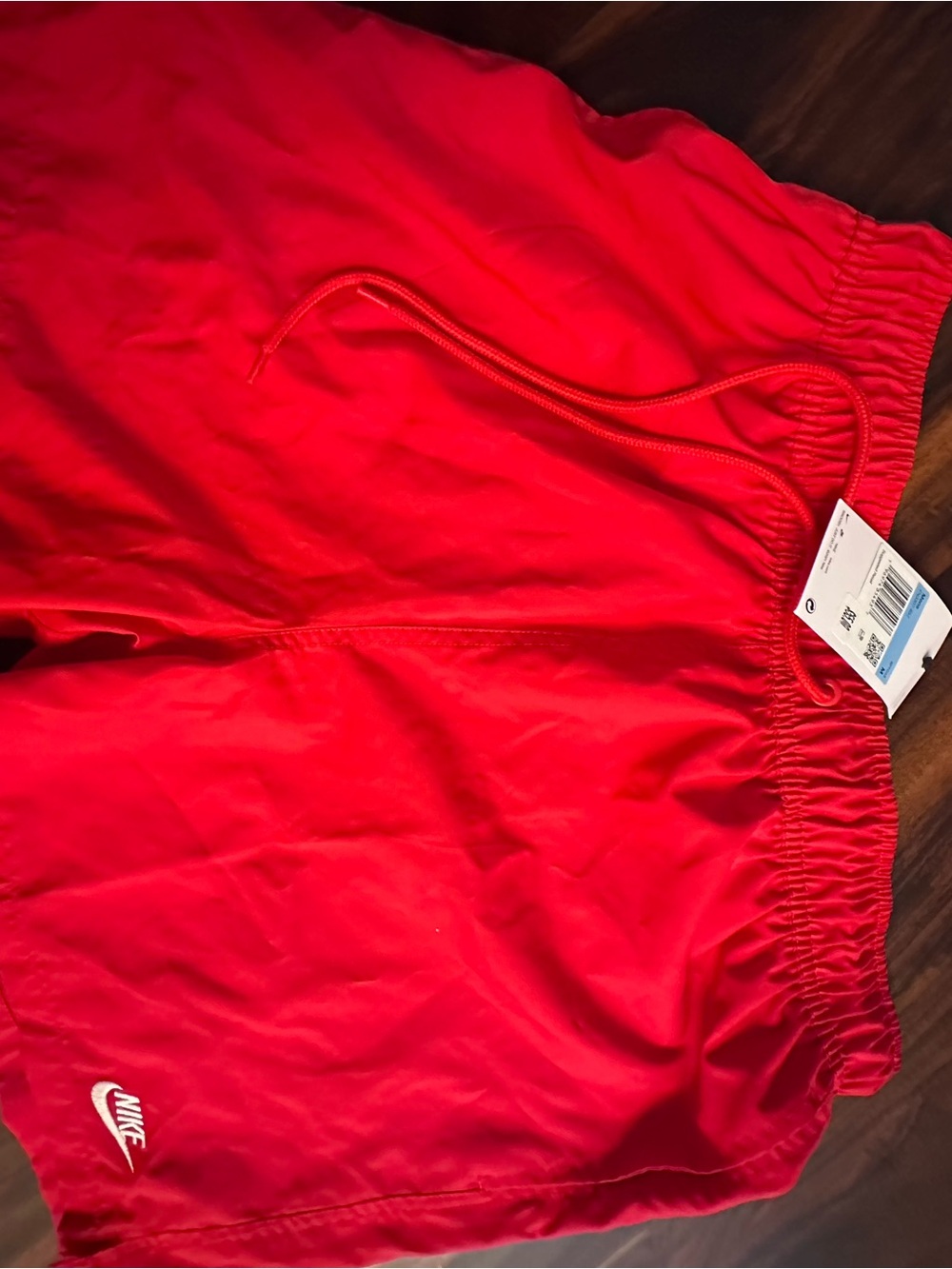 Red Nike short set 2pc